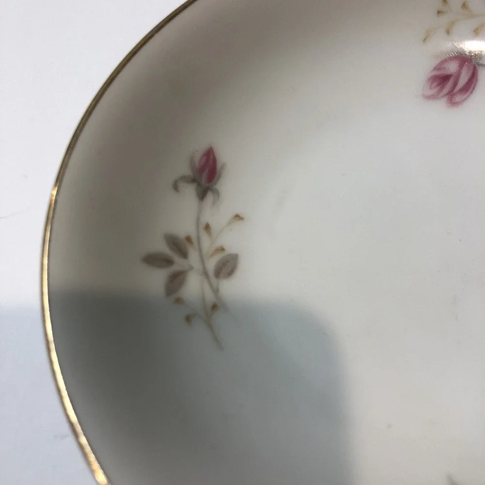 TH ABALONE China Flamingo Rose 5.5
